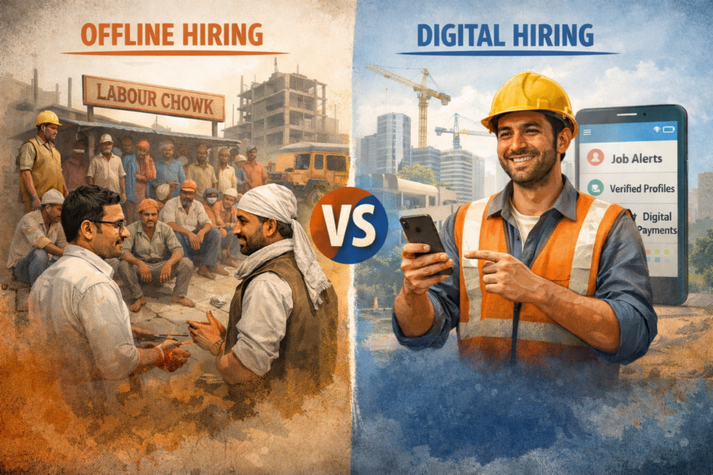 Offline vs Digital Hiring
