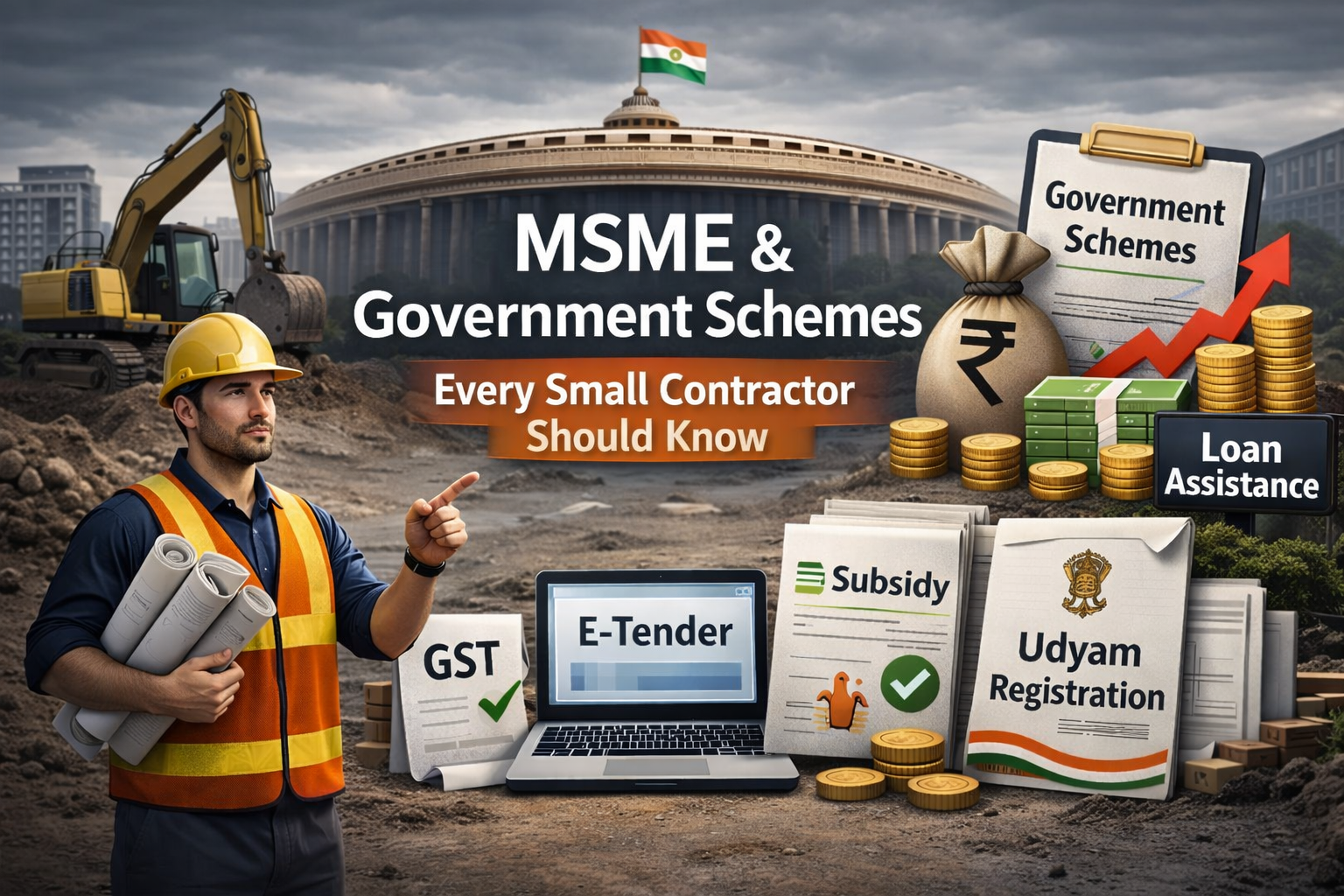 MSME & Government Schemes Every Small Contractor Should Know