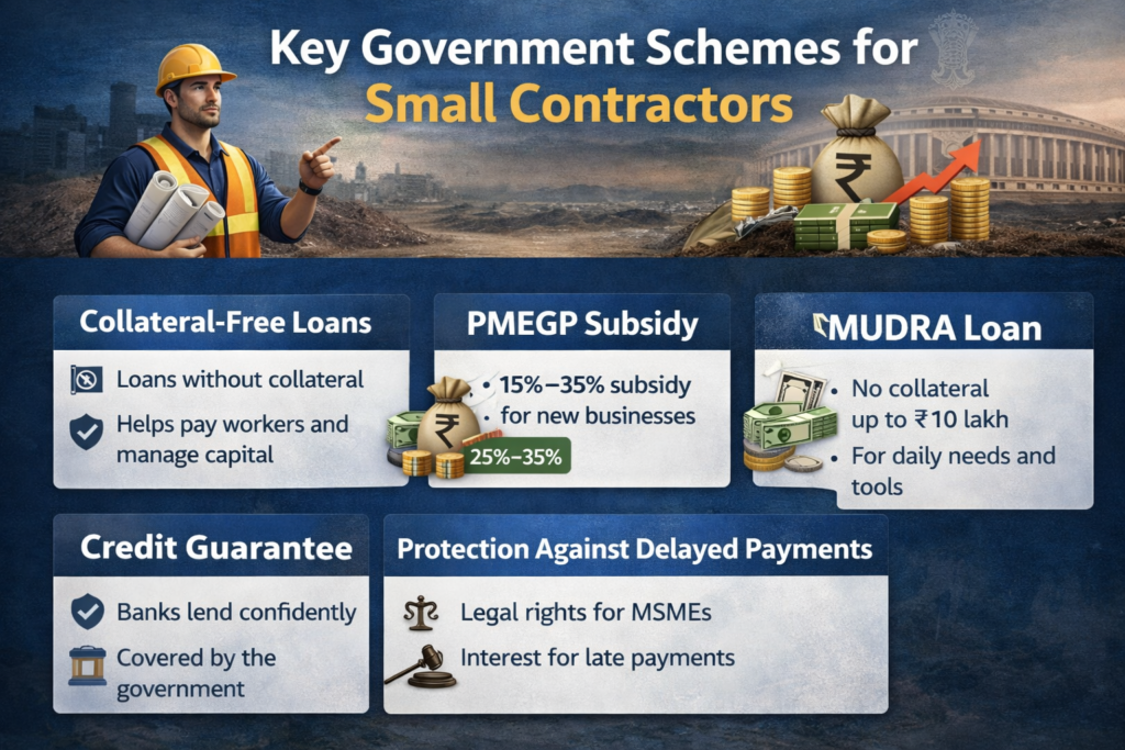 Government Schemes for Small Contractors