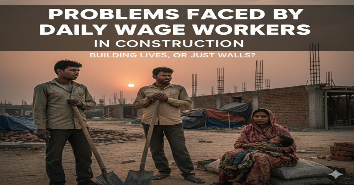 Problems Faced by Daily Wage Workers in Construction