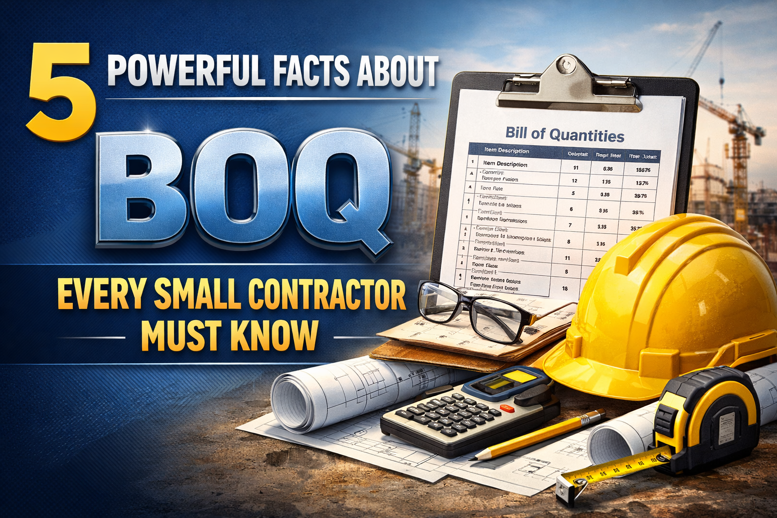 BOQ Explained for Small Contractors