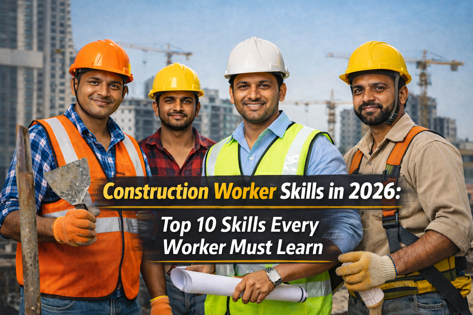 Construction Worker Skills in 2026: Top 10 Skills Every Worker Must Learn