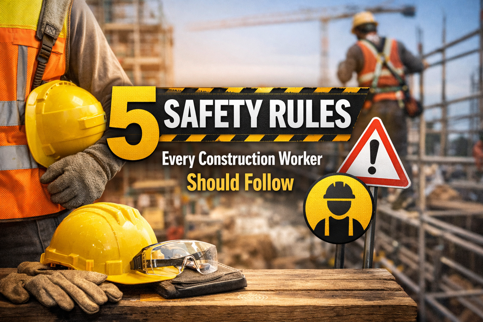 5 Safety Rules Every Construction Worker Should Follow