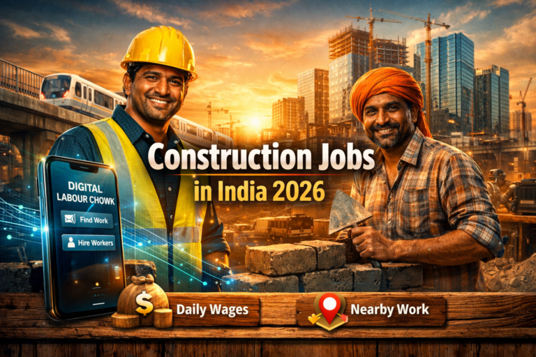 Construction Jobs in India 2026