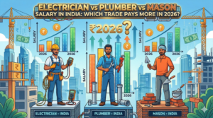 Electrician vs Plumber vs Mason Salary in India: Which Trade Pays More in 2026?