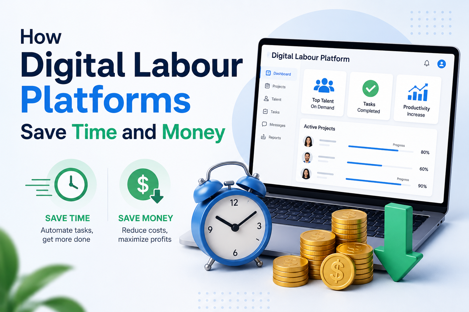 How Digital Labour Platforms Save Time and Money